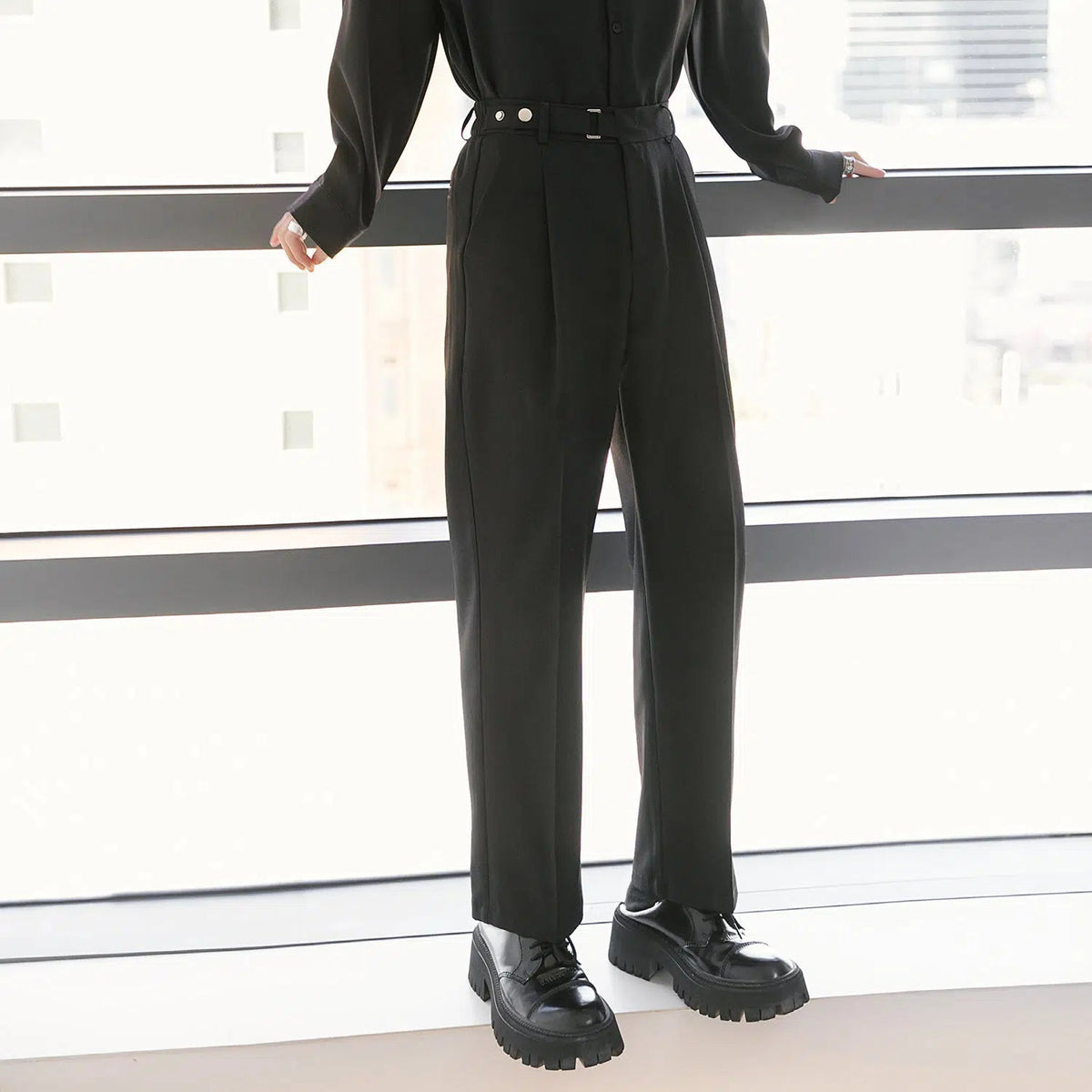 Casual Drape Suit Pants