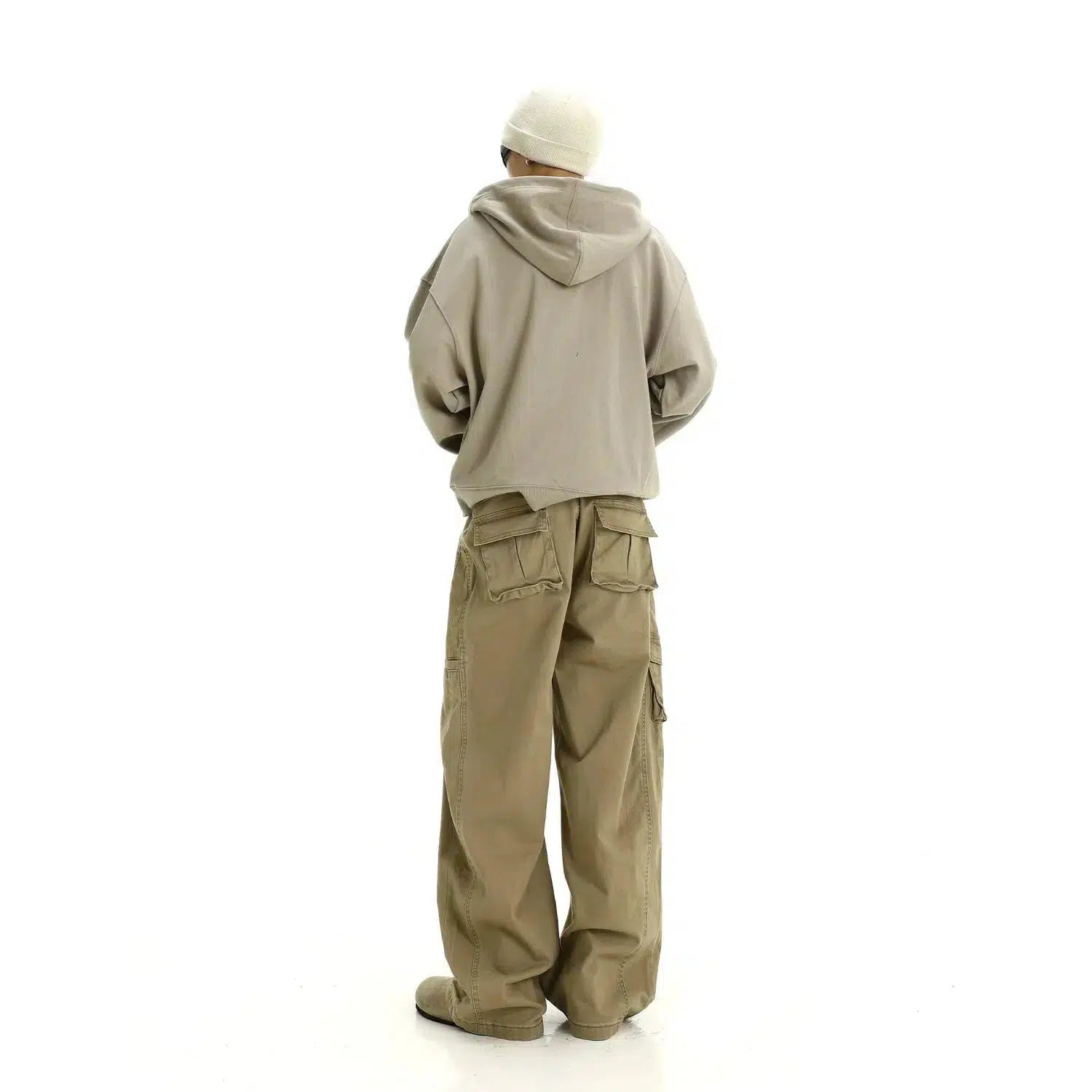 Washed Workwear Cargo Pants