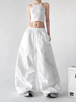 High Waisted Wide Leg Casual Pants 2