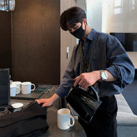 Long-sleeved Casual Denim Shirt