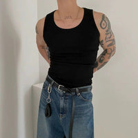 Basic Crew Neck Tank Top