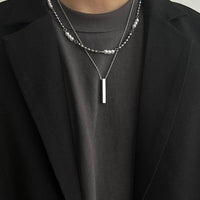 Double Pendant Necklace