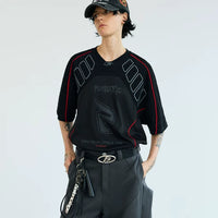 Racing Mesh Sports Jersey Shirt