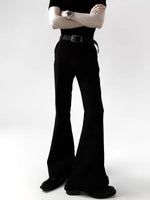 High-Waisted Extra-Long Flared Pants 5