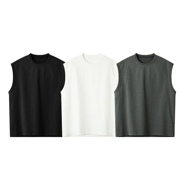 Men’s Loose Fit Sleeveless Sports Tank 4