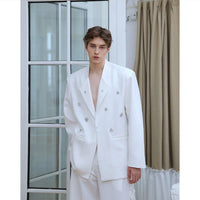 Rhinestone Embellished Suit Jacket