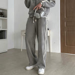Sporty Zip Hoodie and Pants Set 5