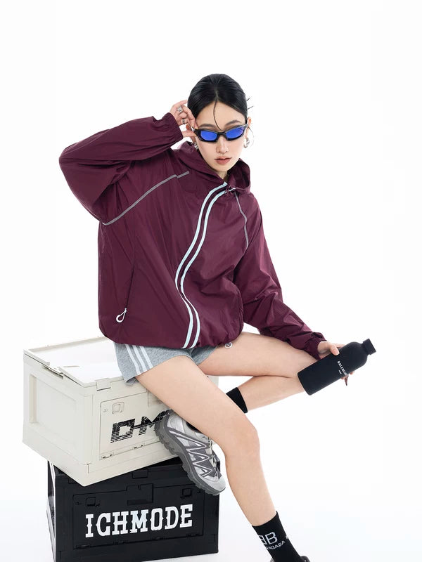 Summer Hooded Zip-Up Sun Protection Jacket 2