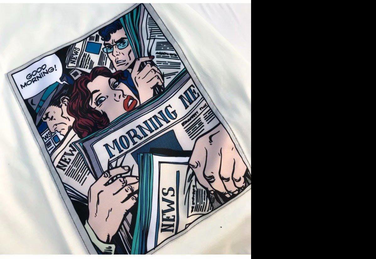 Comic Sleeveless T-Shirt