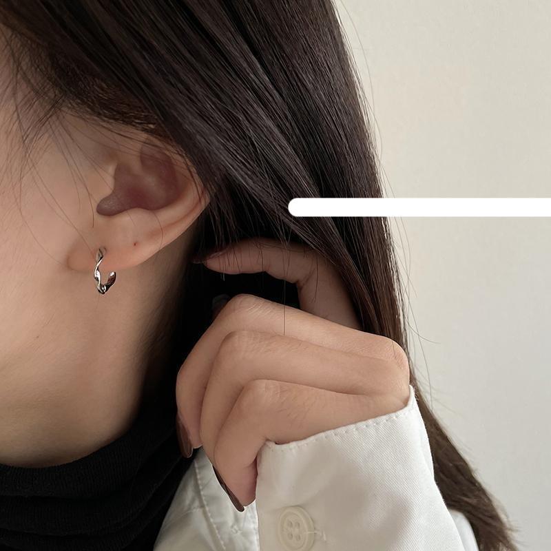 Geometric Irregular Twisted Earrings