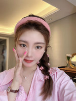 Mini Candy Color Flower Hair Clips