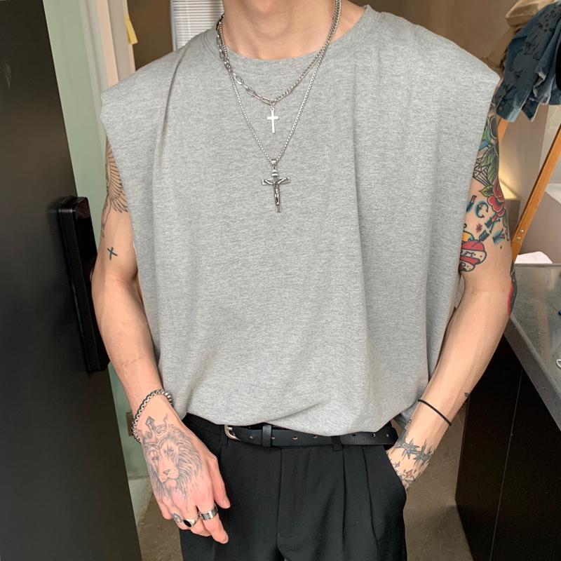 Chaleco básico de gran tamaño.