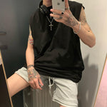 Chaleco básico de gran tamaño.